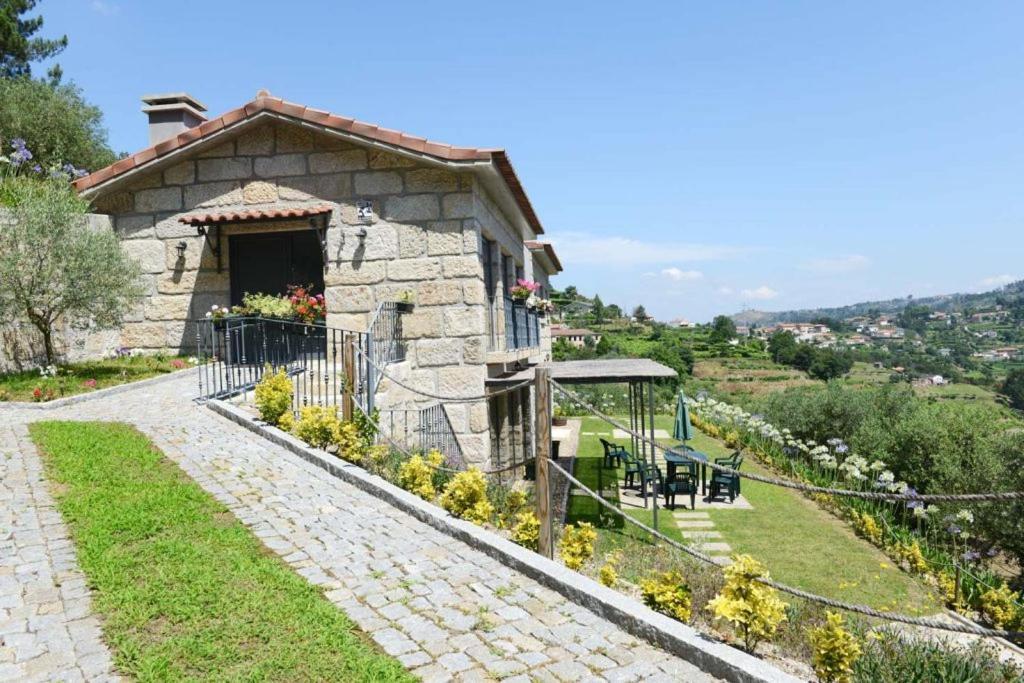 Villa Casa Dos Becos Ribadouro Exterior foto